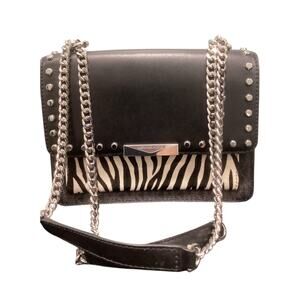 Michael Kors Women’s Shoulder/ Crossbody Bag B&W